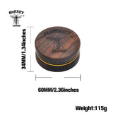 Grinder La Tabatière Hornet Rosewood Bois