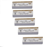 HORNET : Pack 5 x 50filtres 60*21MM Blanchis
