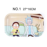 Plateau : RICK & MORTY 270*160mm Stainless Steel