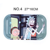 Plateau : RICK & MORTY 270*160mm Stainless Steel
