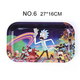 Plateau : RICK & MORTY 270*160mm Stainless Steel