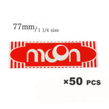 Moon Papers ; 70mm // 77mm // 108mm 50 Pack contenant 50 feuilles