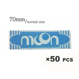 Moon Papers ; 70mm // 77mm // 108mm 50 Pack contenant 50 feuilles