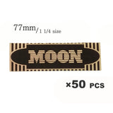 Moon Papers ; 70mm // 77mm // 108mm 50 Pack contenant 50 feuilles